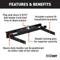 CURT - CURT Double Lock Gooseneck Hitch Kit with Brackets, Select Chevrolet, GMC C / K - Image 2