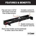 CURT - CURT Double Lock Gooseneck Hitch Kit with Brackets, Select Ford F-150 - Image 2