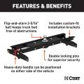 CURT - CURT Double Lock Gooseneck Hitch Kit with Brackets, Select Ford F-150, F-250 - Image 2