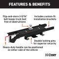 CURT - CURT Double Lock Gooseneck Hitch Kit w/ Brackets, Select Dodge, Ram 1500 Coil Springs - Image 2