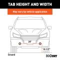 CURT - CURT Custom Tow Bar Base Plate, Select Jeep Wrangler JK - Image 2