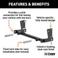 CURT - CURT Custom Tow Bar Base Plate, Select Jeep Wrangler JL - Image 3
