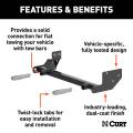 CURT - CURT Custom Tow Bar Base Plate, Select Jeep Wrangler TJ - Image 3