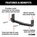 CURT - CURT Custom Tow Bar Base Plate, Select Buick Envision - Image 3