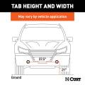 CURT - CURT Custom Tow Bar Base Plate, Select Jeep Cherokee - Image 2