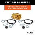 CURT - CURT Custom Tow Bar Base Plate, Select Ford Expedition, Lincoln Navigator - Image 5