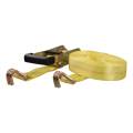 CURT - CURT 27' Yellow Cargo Strap with J-Hooks (3,333 lbs.) - Image 1