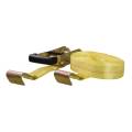 CURT - CURT 27' Yellow Cargo Strap with Flat Hooks (3,333 lbs.) - Image 1