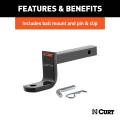 CURT - CURT Class 1 Trailer Hitch, 1-1/4" Ball Mount, Select Fiat 500L - Image 7