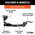 CURT - CURT Class 2 Trailer Hitch, 1-1/4" Ball Mount, Select Lexus NX200t, NX300h - Image 3