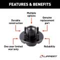 CURT - CURT Lippert Idler Hub for 2,200-lb. Axle - 4 on 4", 1/2" Stud - Image 2