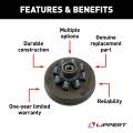 CURT - CURT Lippert Brake Drum Hub Assembly for 12,000-lb. Axle -8 on 6.5", 5/8" Stud - Image 2