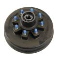 CURT - CURT Lippert Brake Drum Hub Assembly for 8,000-lb. Hybrid Axle - 8 on 6.5", 5/8" Stud - Image 1