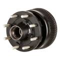 CURT - CURT Lippert Brake Drum Hub Assembly for 16,000-lb. Axle - 8 on 275 mm, 22 mm Stud - Image 1