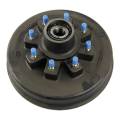 CURT - CURT Lippert Brake Drum Hub Assembly for 8,000-lb. Axle -8 on 6.5", 5/8" Stud - Image 1