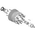 CURT - CURT Lippert Trailer Axle Oil and Dust Cap with Set Screw - 10,000 to 16,000 lbs. Black - Image 3
