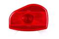 BARGMAN 30-07-100 STOP/TAIL/TURN LIGHT SURFACE/HORIZONTAL MOUNT #07 SERIES W/LICENSE LIGHT & BRACKET, LEFT/ROADSIDE