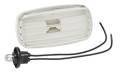 BARGMAN 30-58-007 CLEARANCE LIGHT #58 SERIES CLEAR W/WHITE BASE