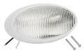 BARGMAN 30-79-003 PORCH LIGHT #79 SERIES OVAL CLEAR W/WHITE #5 BASE