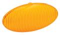 BARGMAN 30-79-024 PORCH LIGHT REPLACEMENT LENS #79 OVAL AMBER
