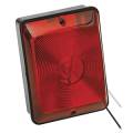 BARGMAN 30-86-102 TAILLIGHT #86 SERIES SINGLE RED TURN W/BLACK BASE