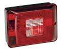 BARGMAN 30-86-105 TAILLIGHT #86 SERIES SINGLE HORIZONTAL MOUNT BACKUP W/BLACK BASE