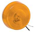 BARGMAN 34-073834 CLEARANCE/SIDE MARKER LIGHT - AMBER - 2-3/4" ROUND - DOUBLE WIRE