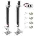 BULLDOG 500170 DUAL OUTPUT FIFTH WHEEL RV LANDING GEAR SYSTEM