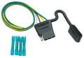 Tow Ready 20250 4-Flat Wiring Kit, Contains 12" 16 ga. for Vehicles w/Factory Wiring Harness w/o Plug