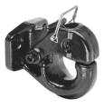 Tow Ready 63015 15 Ton Regular Pintle Hook (Inc. Grade 8 Hardware) Rating 30,000 lbs. (GTW), 6,000 lbs. (VL), Black