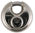 Trimax Locks TRP170 Stainless Steel 70mm Round Padlock with 10mm Shackle