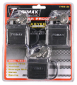 Trimax Locks TPW3125 3 Pack Of Keyed-Alike TPW1125 Weatherproof Padlocks
