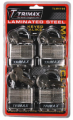Trimax Locks TLM4100 4-Pack of Keyed-Alike TLM100 padlocks