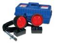 Custer HD30B-SQ HD Towing Lights - 30 ft. Cord, 4 Round Plug - Square Magnets - Stock Box