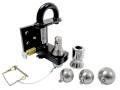 Convert-A-Ball PH-1 Bolt-On Pintle Hitch w/901 (SS 3-Ball Set)