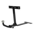 CURT Mfg 111931 Class 1 Hitch Trailer Hitch - Hitch includes 1-7/8 IN Euromount