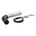 CURT Mfg 21411  Hitch Pin and Clip - 1/2 IN coated hitch pin with clip, packaged