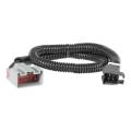CURT Mfg 51433  Harness With Quick Plug, Pkgd - OEM connector with 2 FT wire,