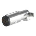 CURT Mfg 58120  6-Way Round Connector - Trailer End