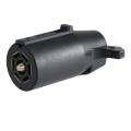 CURT Mfg 58140  7-Way Round RV Blade Wiring Connector - Trailer End