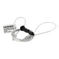 CURT Mfg 52020  Lanyard - 48 IN with high temp nylon pull