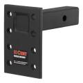 CURT Mfg 48323  Adjustable Pintle Mount - Pintle mount, 3 position